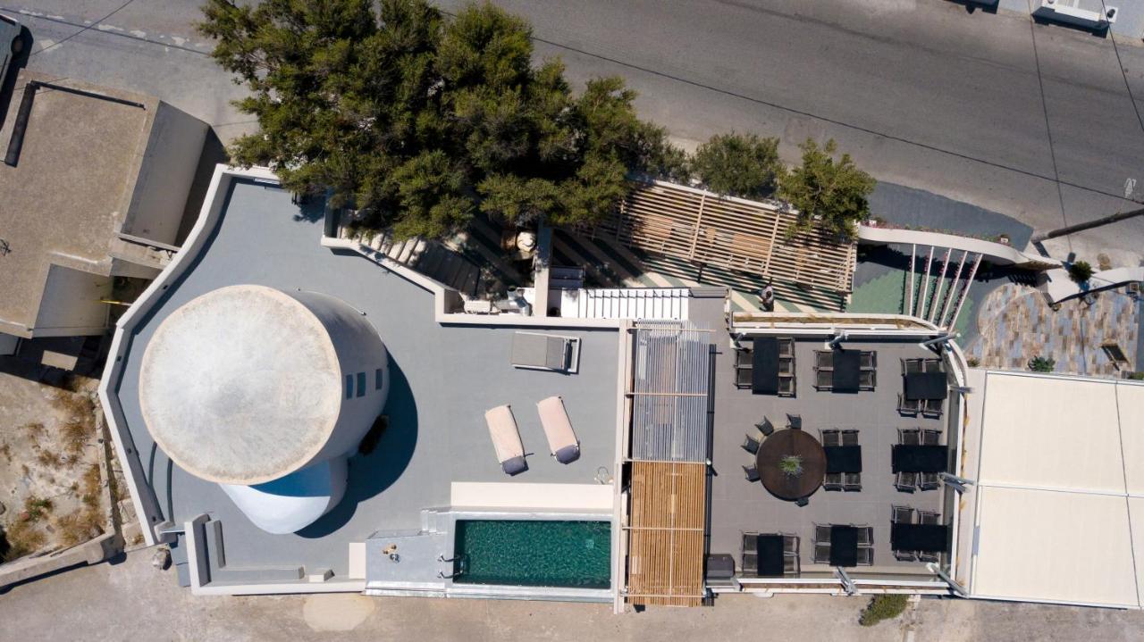 Lami Traditional Windmill - With Private Pool And Jacuzzi Pyrgos Kallistis Екстер'єр фото